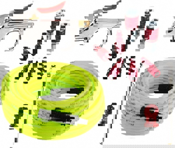 11 Piece Blow Gun & Hose Compressor Accessory Kit